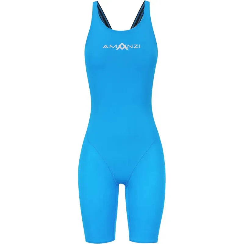 Amanzi Active Kneelength | Azure-Swimwear-Amanzi-AU G8-Azure-Ashlee Grace Activewear & Swimwear Online