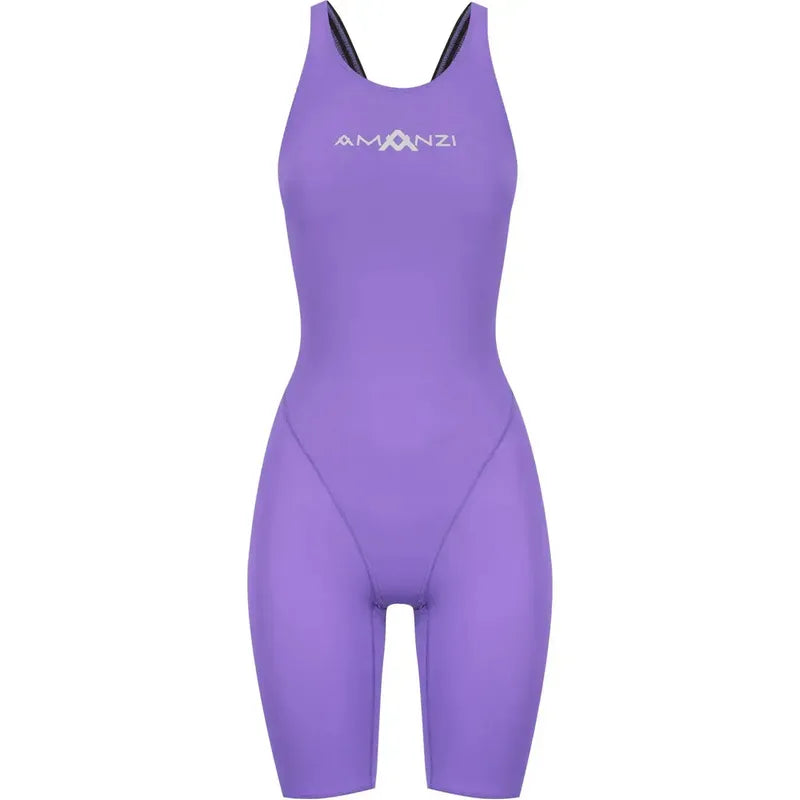 Amanzi Active Kneelength | Iris-Swimwear-Amanzi-AU G8-Iris-Ashlee Grace Activewear & Swimwear Online