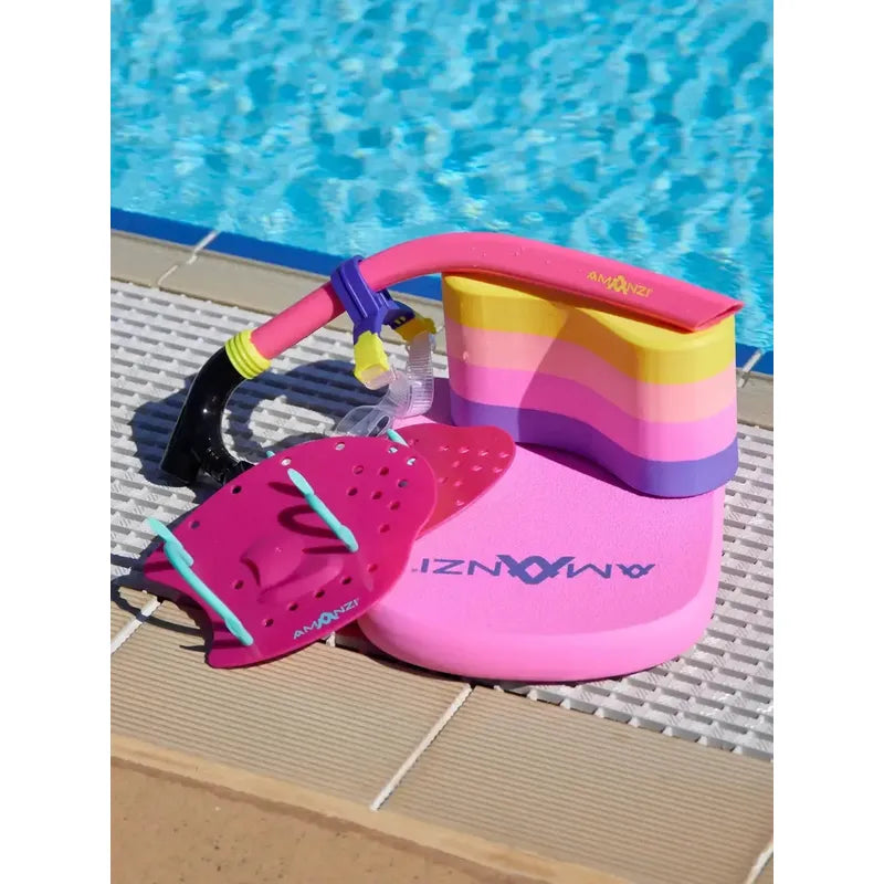 Amanzi Axis Centre Snorkel-Swim Snorkel-Amanzi-Jet-Ashlee Grace Activewear & Swimwear Online