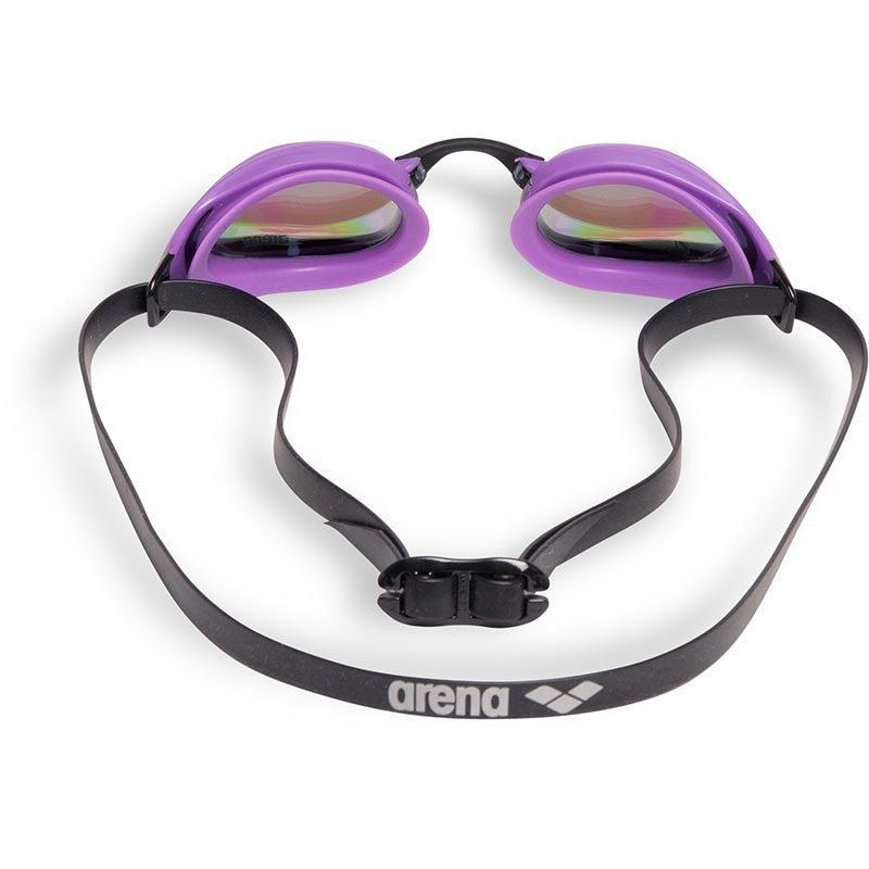 Arena Cobra Core Swipe Mirror Goggles | 170-Swim Goggles & Masks-Arena-Violet/Yellow-Ashlee Grace Activewear & Swimwear Online