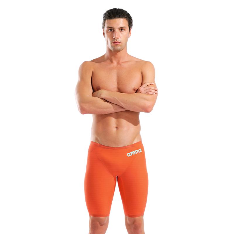 Arena Mens Powerskin Carbon Air2 Jammer | Sunset Coral-Swimwear-Arena-AUS 4-Sunset Coral-Ashlee Grace Activewear & Swimwear Online