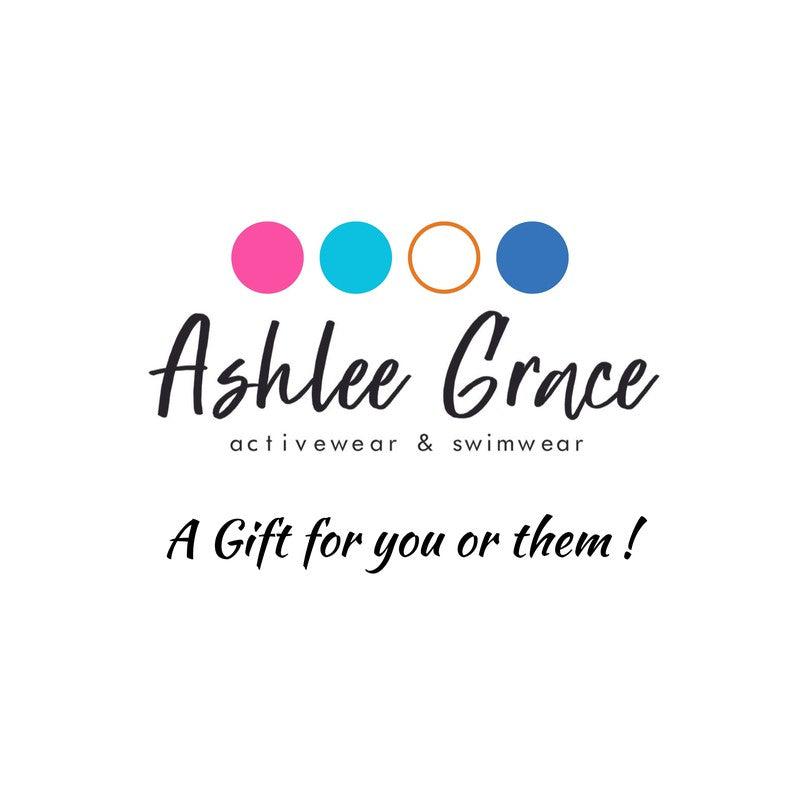 Ashlee Grace Activewear & Swimwear Gift Card-Ashlee Grace-$10.00-Ashlee Grace Activewear & Swimwear Online