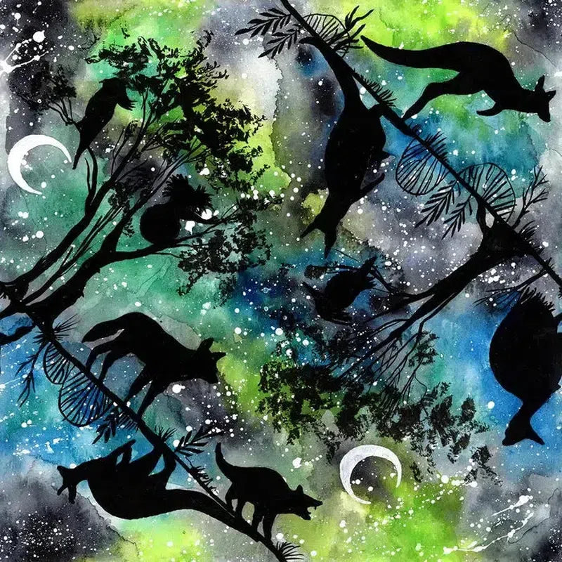 Designer Bums Aurora Australis Swim Nappy-Swim Nappies-Designer Bums-ONE SIZE-Aurora Australis-Ashlee Grace Activewear & Swimwear Online