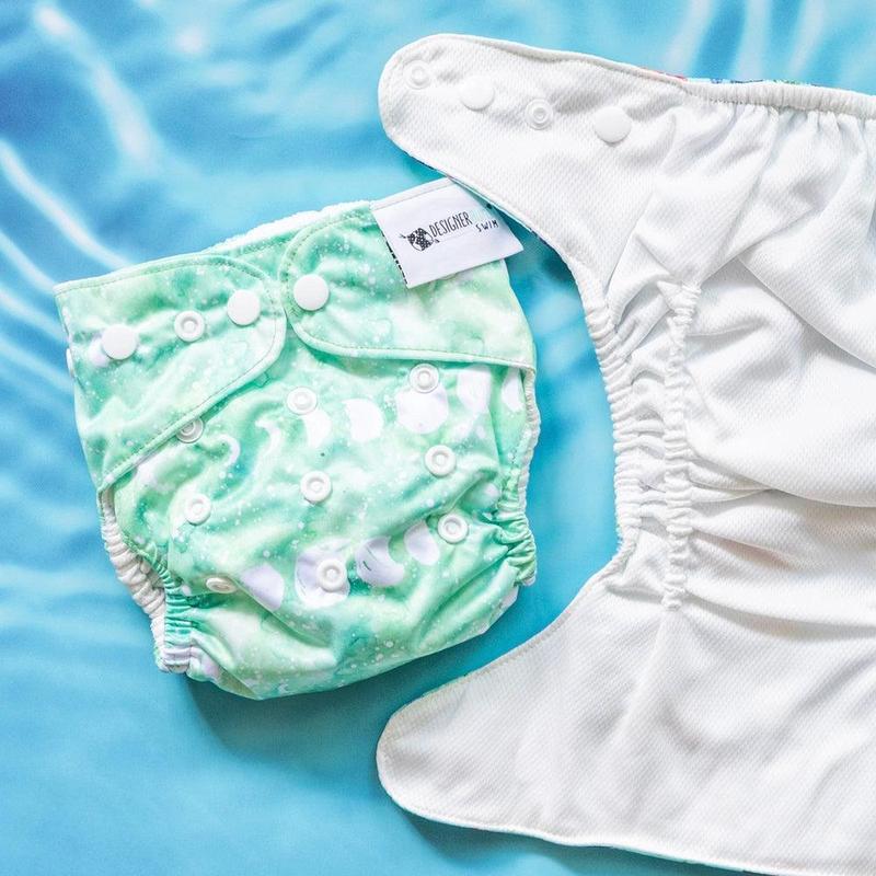 Designer Bums Tidal Moon Swim Nappy-Swim Nappies-Designer Bums-ONE SIZE-Tidal Moon-Ashlee Grace Activewear & Swimwear Online