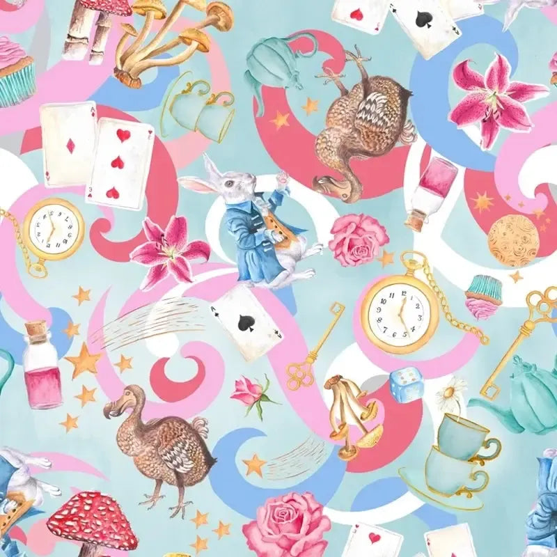 Designer Bums We're All Mad Here Swim Nappy-Swim Nappies-Designer Bums-ONE SIZE-We're All Mad Here-Ashlee Grace Activewear & Swimwear Online