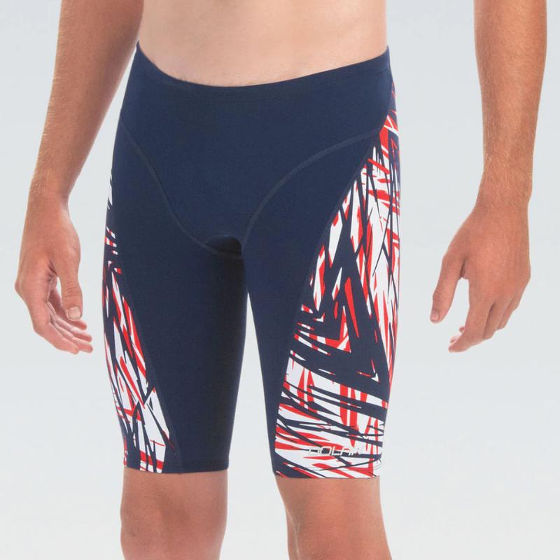 Dolfin Mens FirstStrike Jammer | Navy-Swimwear-Dolfin Swimwear-18-Navy-Ashlee Grace Activewear & Swimwear Online