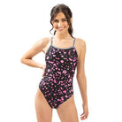 Dolfin Uglies Womens Double Strap Back One Piece Swimsuit | Pop Rocks-Swimwear-Dolfin Swimwear-US26 | AU4-Ashlee Grace Activewear & Swimwear Online