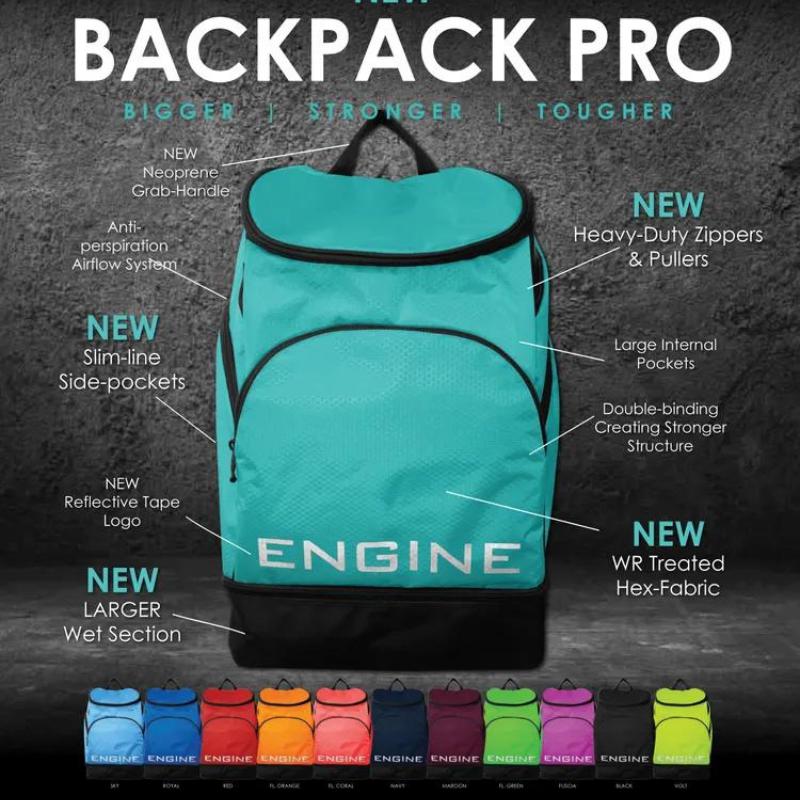 Engine Backpack Pro-Backpacks-Engine Swim-Army-Ashlee Grace Activewear & Swimwear Online