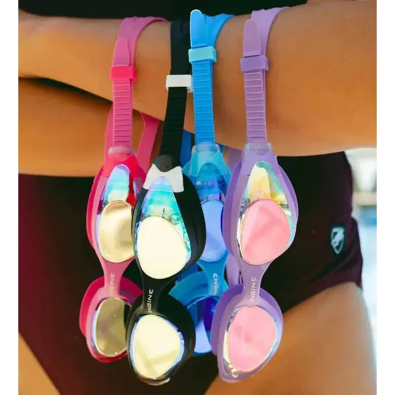 Engine Blaze Goggles-Swim Goggles & Masks-Engine Swim-ONE SIZE-Black-Ashlee Grace Activewear & Swimwear Online