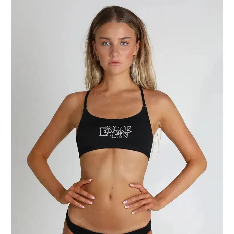 Engine Brazilia Tangle Top-Swimwear-Engine Swim-G08-Black-Ashlee Grace Activewear & Swimwear Online