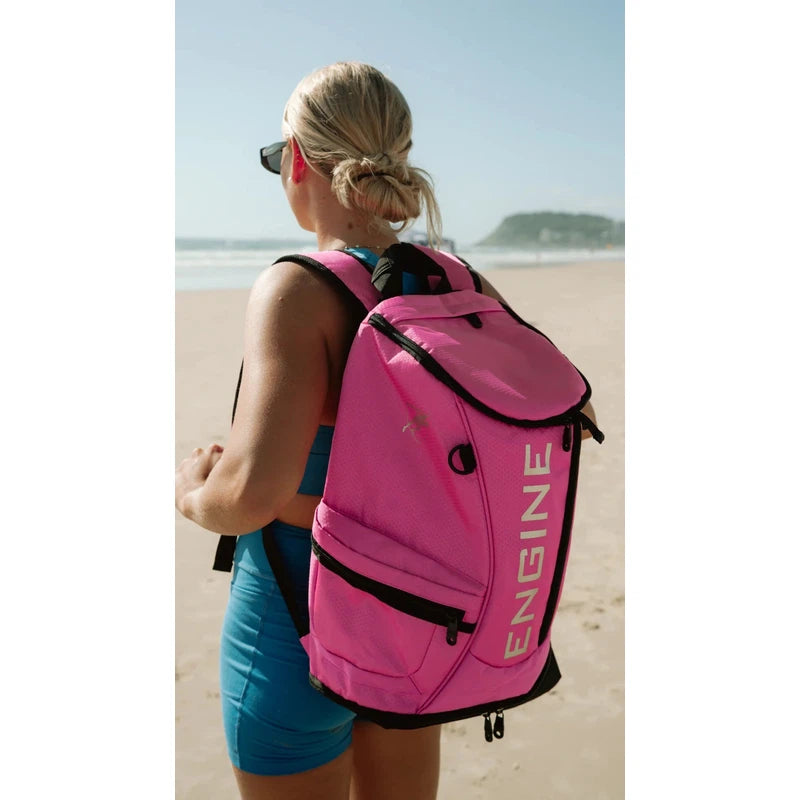 Engine Bullet Backpack-Backpacks-Engine Swim-Black-Ashlee Grace Activewear & Swimwear Online