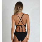 Engine Capri Signature One Piece-Swimwear-Engine Swim-G08-Neon Red-Ashlee Grace Activewear & Swimwear Online