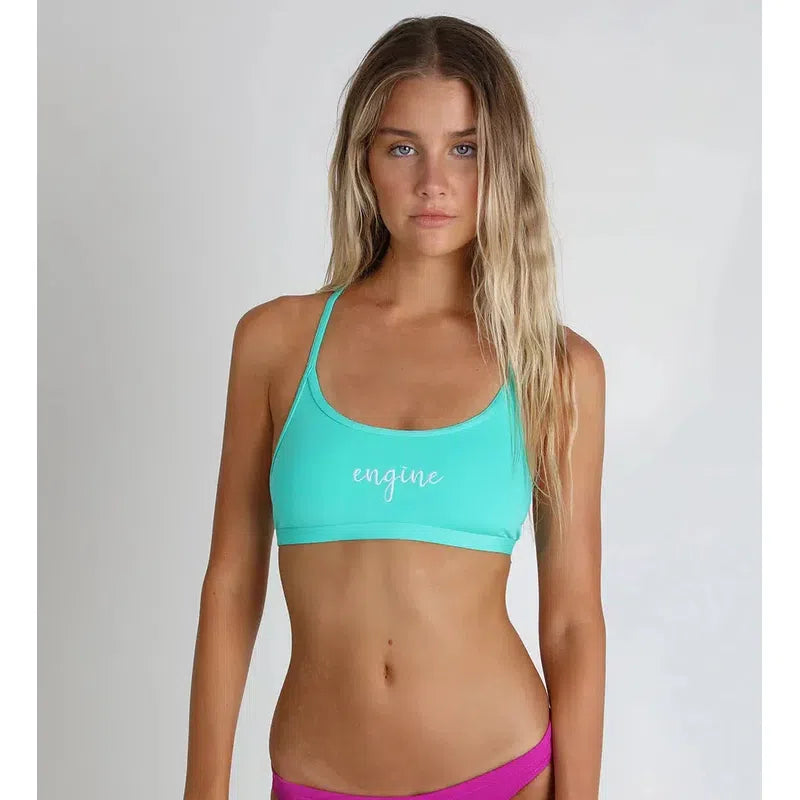 Engine Capri Signature Top-Swimwear-Engine Swim-G10-Aquamarine-Ashlee Grace Activewear & Swimwear Online