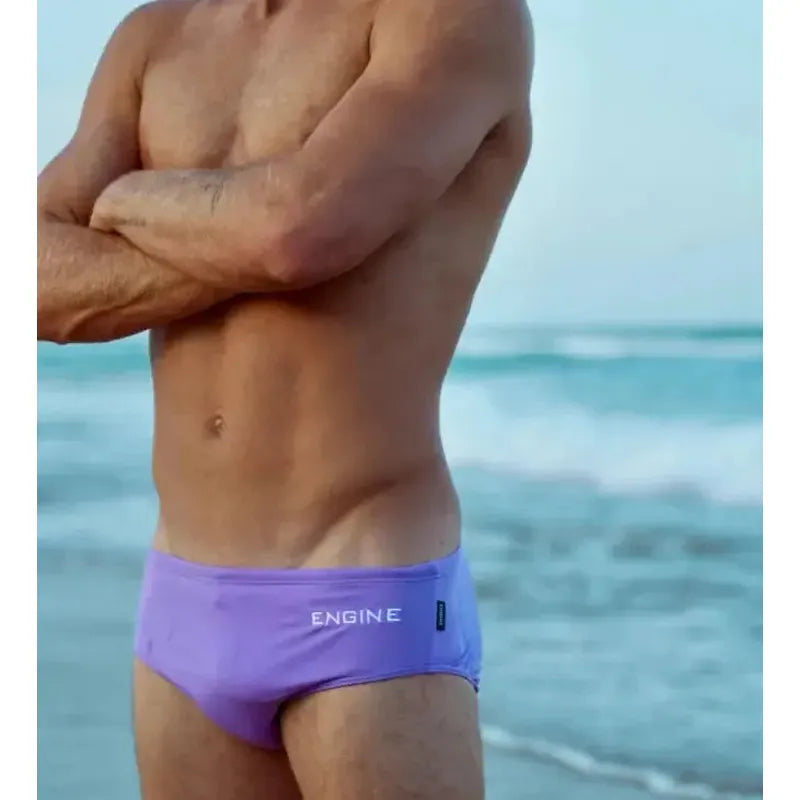 Engine Club Cut | Polyester-Swimwear-Engine Swim-B10-Lavender-Ashlee Grace Activewear & Swimwear Online