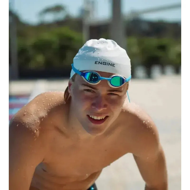 Engine Dome Cap - Zip Bag-Swim Caps-Engine Swim-ONE SIZE-Black-Ashlee Grace Activewear & Swimwear Online