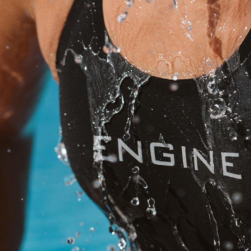 Engine Explode Suit Female | Black-Swimwear-Engine Swim-16-Black-Ashlee Grace Activewear & Swimwear Online