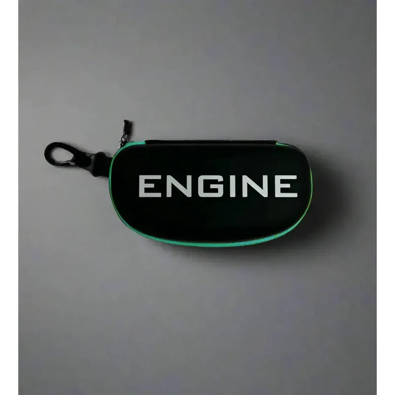 Engine Hard Shell Goggle Case-Swim Goggle Case-Engine Swim-ONE SIZE-Black-Ashlee Grace Activewear & Swimwear Online