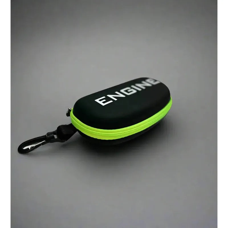 Engine Hard Shell Goggle Case-Swim Goggle Case-Engine Swim-ONE SIZE-Black-Ashlee Grace Activewear & Swimwear Online