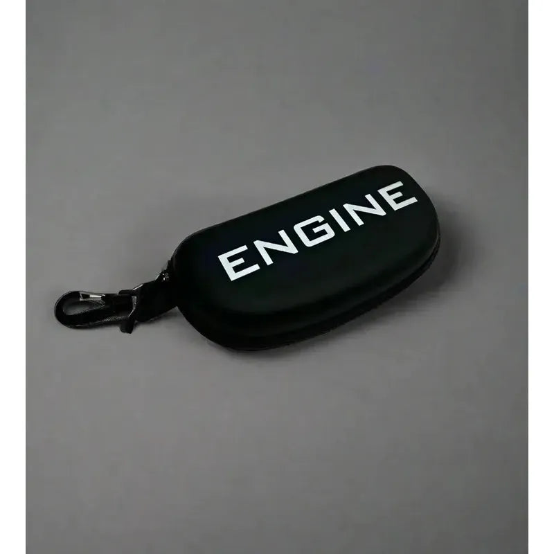 Engine Hard Shell Goggle Case-Swim Goggle Case-Engine Swim-ONE SIZE-Black-Ashlee Grace Activewear & Swimwear Online