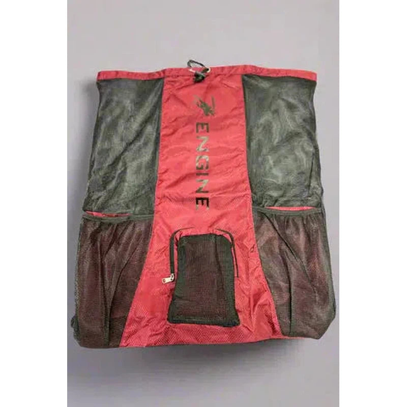 Engine Mesh Backpack-Backpacks-Engine Swim-Red-Ashlee Grace Activewear & Swimwear Online
