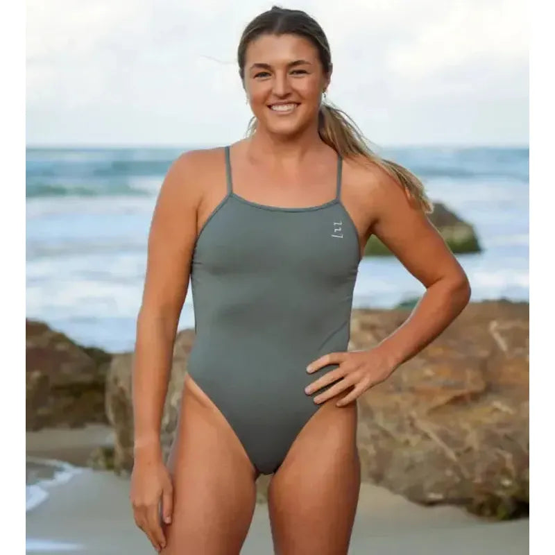 Engine Santorini Bold Logo One Piece - NEW COLOURS-Swimwear-Engine Swim-G10-Wonderland Pink-Ashlee Grace Activewear & Swimwear Online
