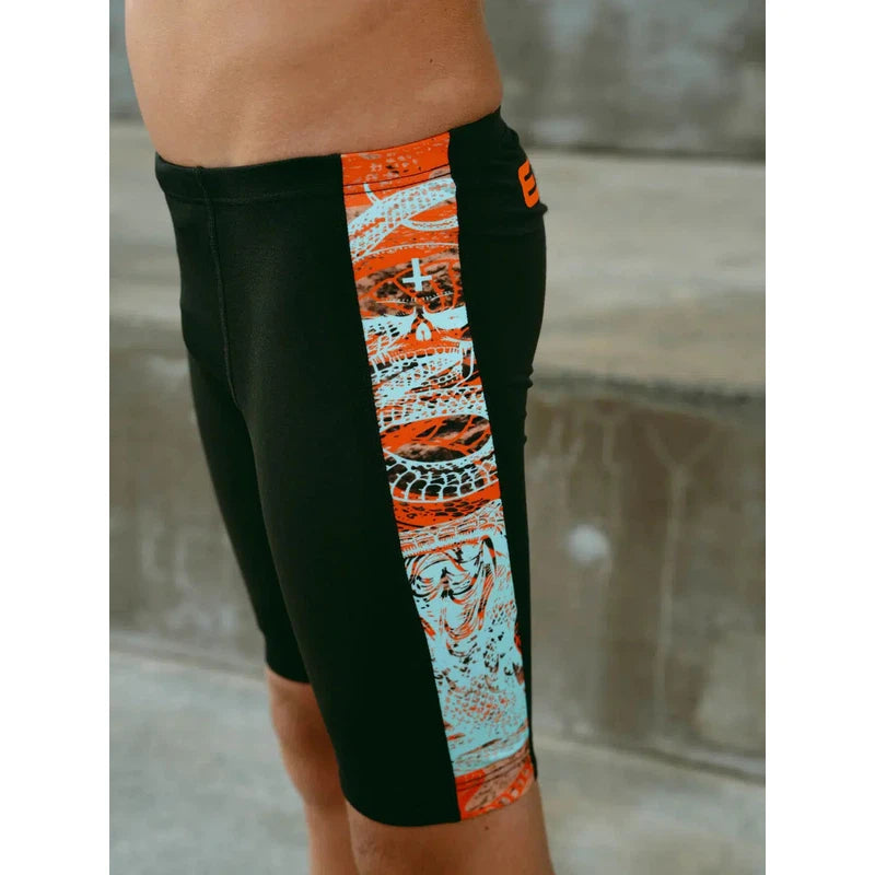 Engine Spliced Poly Jammer | Jungle-Swimwear-Engine Swim-B8-Army-Ashlee Grace Activewear & Swimwear Online