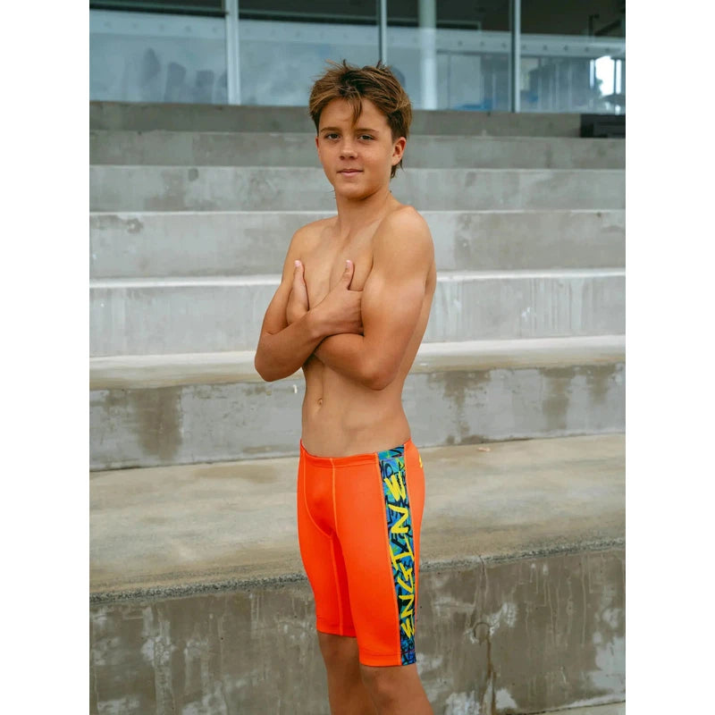 Engine Spliced Poly Jammer | Skate-Swimwear-Engine Swim-B8-Slate Blue-Ashlee Grace Activewear & Swimwear Online