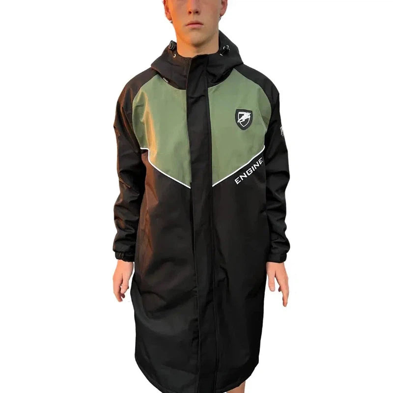 Engine Unisex Deck Parka | Stadium-Apparel-Engine Swim-3XS-Black-Ashlee Grace Activewear & Swimwear Online