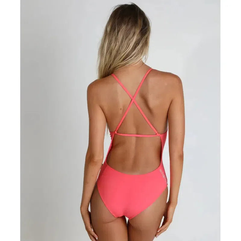 Engine Venice Foam Logo One Piece-Swimwear-Engine Swim-G10-Pastel Pink-Ashlee Grace Activewear & Swimwear Online