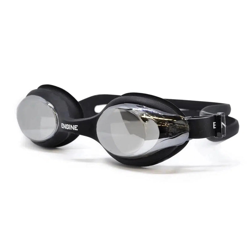 Engine Warrior Goggles-Swim Goggles & Masks-Engine Swim-ONE SIZE-Black-Ashlee Grace Activewear & Swimwear Online