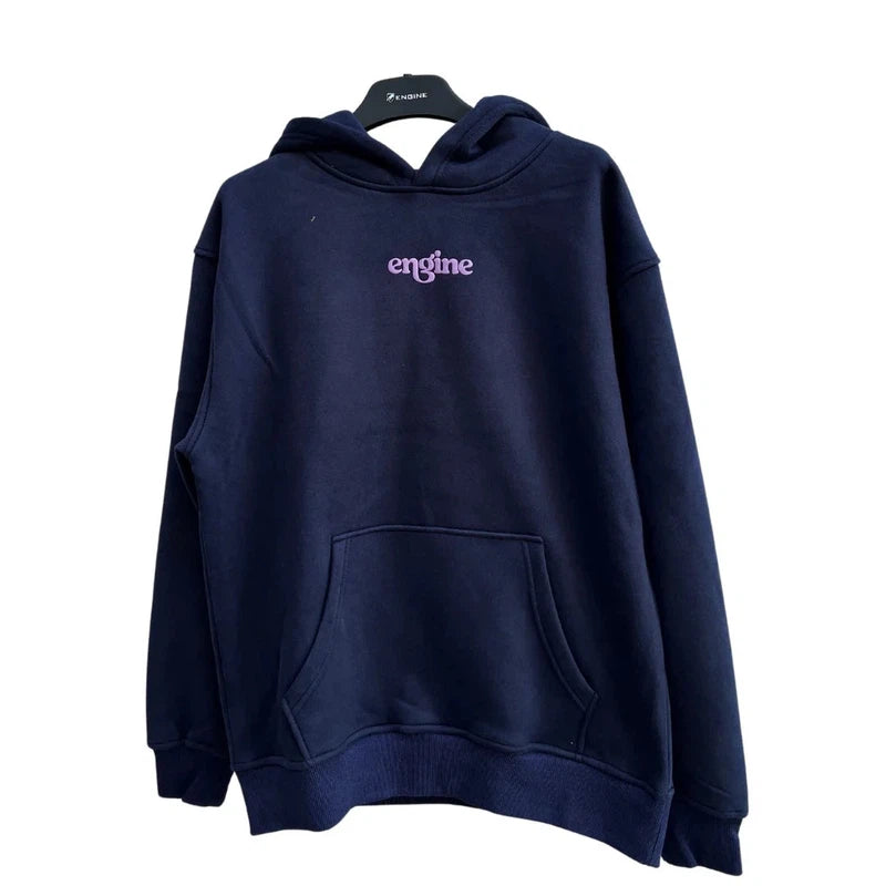 Engine Womens Hoodie | Foam Logo-Apparel-Engine Swim-2XS-Navy-Ashlee Grace Activewear & Swimwear Online