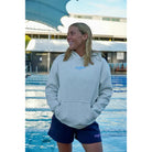 Engine Womens Hoodie with Pocket | Foam Logo-Apparel-Engine Swim-2XS-Cornflower Blue-Ashlee Grace Activewear & Swimwear Online