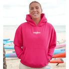 Engine Womens Hoodie with Pocket | Foam Logo-Apparel-Engine Swim-2XS-Cornflower Blue-Ashlee Grace Activewear & Swimwear Online