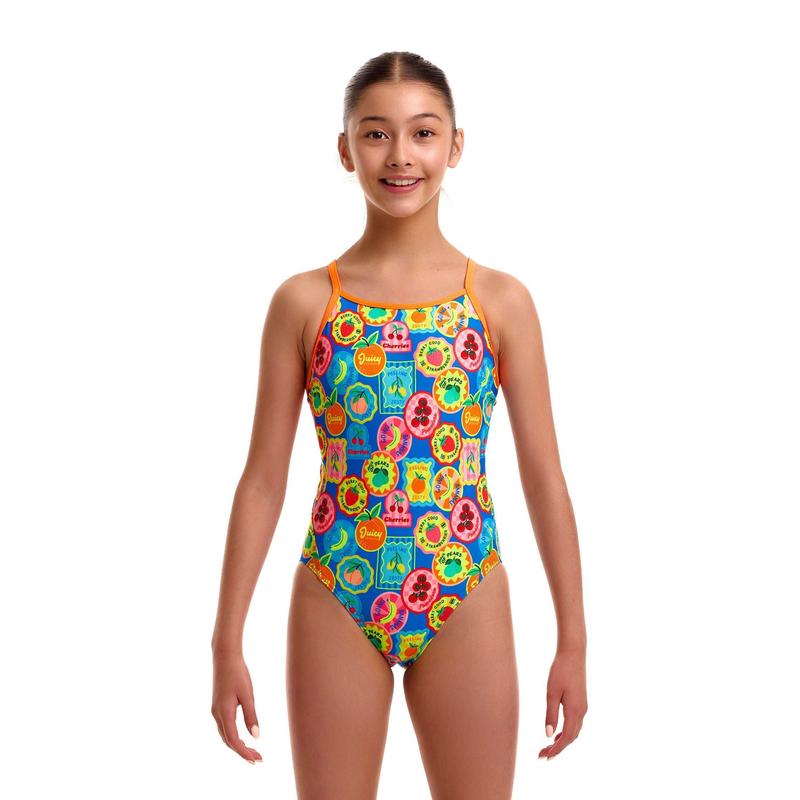Funkita Girl's Diamond Back One Piece | Five Serves-Swimwear-Funkita-8-Five Serves-Ashlee Grace Activewear & Swimwear Online