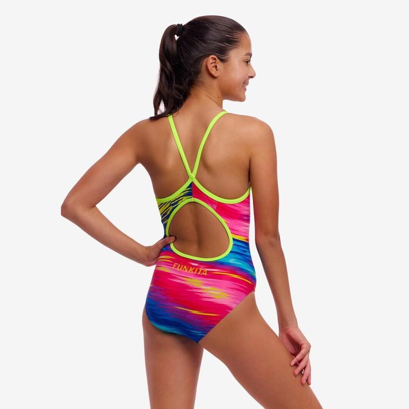 Funkita Girl's Diamond Back One Piece | Lost Ocean-Swimwear-Funkita-8-Lost Ocean-Ashlee Grace Activewear & Swimwear Online