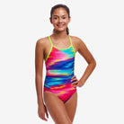 Funkita Girl's Diamond Back One Piece | Lost Ocean-Swimwear-Funkita-8-Lost Ocean-Ashlee Grace Activewear & Swimwear Online