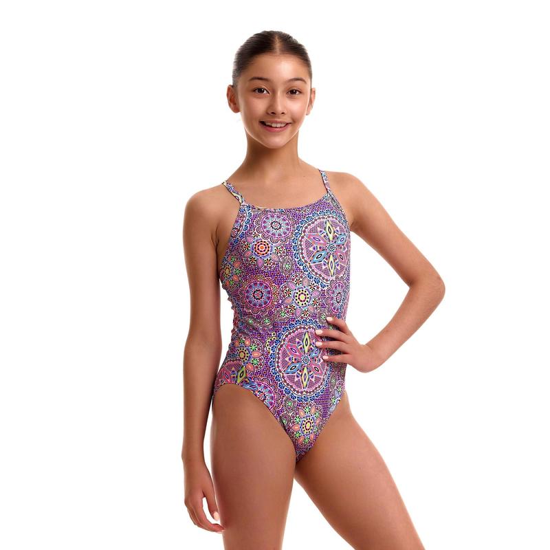 Funkita Girl's Diamond Back One Piece | Love Lacy-Swimwear-Funkita-8-Love Lacy-Ashlee Grace Activewear & Swimwear Online