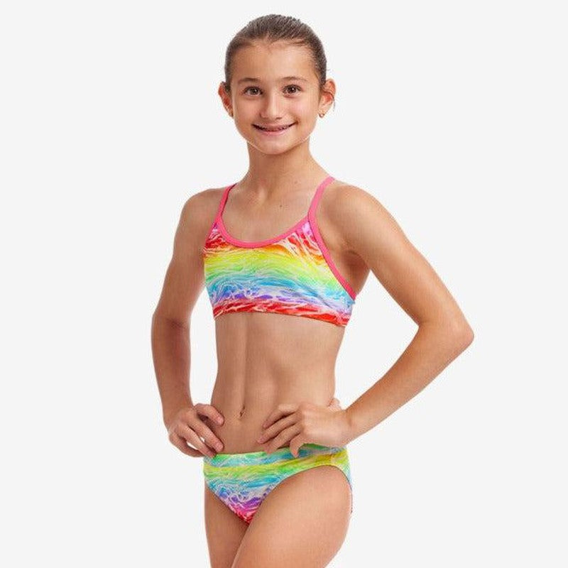 Funkita Girls Racerback Two Piece | Lake Acid-Swimwear-Funkita-8-Lake Acid-Ashlee Grace Activewear & Swimwear Online