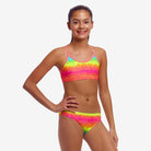 Funkita Girls Racerback Two Piece | Melting Mayhem-Swimwear-Funkita-8-Melting Mayhem-Ashlee Grace Activewear & Swimwear Online