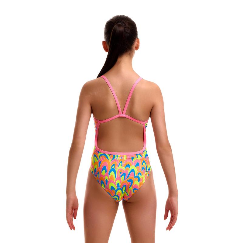 Funkita Girls Single Strap One Piece | Hillary Puff-Swimwear-Funkita-8-Hillary Puff-Ashlee Grace Activewear & Swimwear Online