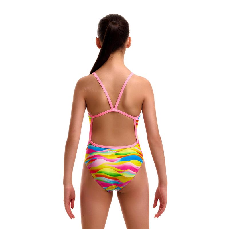 Funkita Girls Single Strap One Piece | Maybe Wavy-Swimwear-Funkita-8-Maybe Wavy-Ashlee Grace Activewear & Swimwear Online