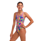 Funkita Girls Single Strap One Piece | Mess Match-Swimwear-Funkita-8-Mess Match-Ashlee Grace Activewear & Swimwear Online