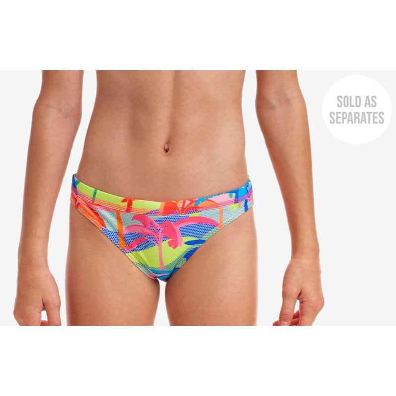 Funkita Girls Sports Brief | Poka Palm-Swimwear-Funkita-8-Poka Palm-Ashlee Grace Activewear & Swimwear Online