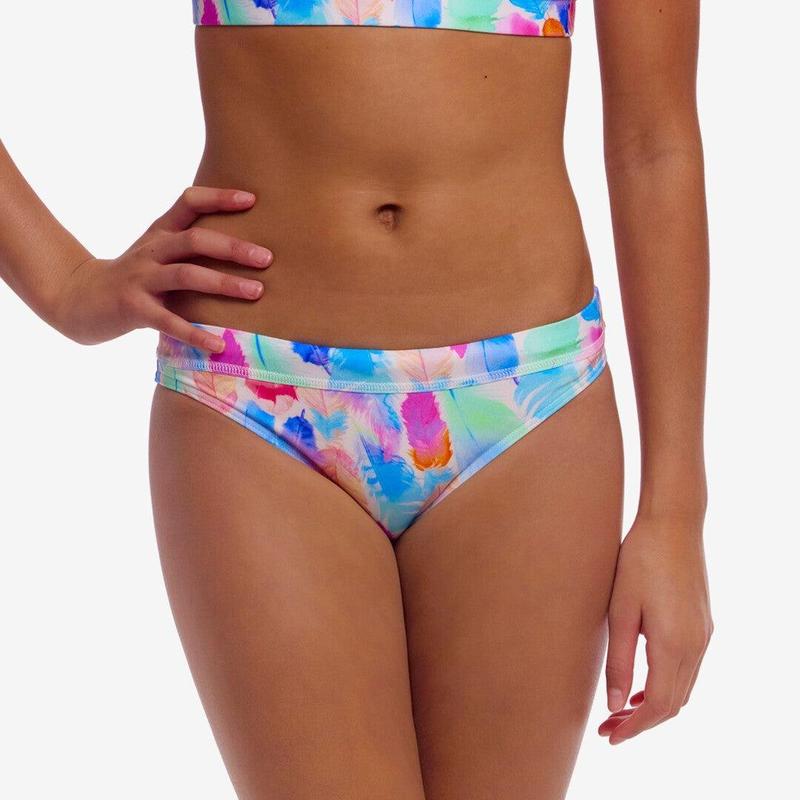 Funkita Girls Sports Brief | Tickle Pink-Swimwear-Funkita-8-Tickle Pink-Ashlee Grace Activewear & Swimwear Online