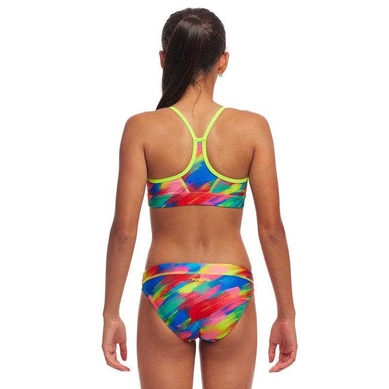 Funkita Girls Swim Crop Top | Stroked-Swimwear-Funkita-8-Stroked-Ashlee Grace Activewear & Swimwear Online