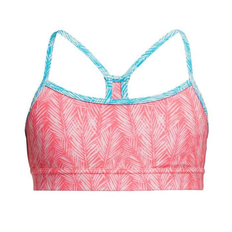 Funkita Girls Swim Crop Top | Sweet Releaf-Swimwear-Funkita-8-Sweet Releaf-Ashlee Grace Activewear & Swimwear Online