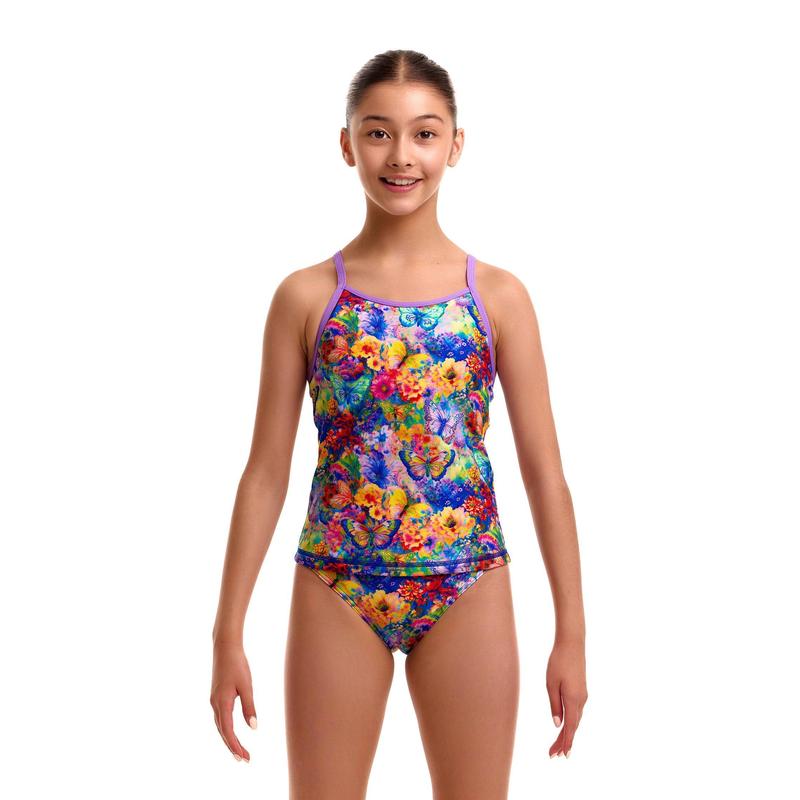 Funkita Girls Swim Steady Tankini + Brief | Austin Flowers-Swimwear-Funkita-8-Austin Flowers-Ashlee Grace Activewear & Swimwear Online