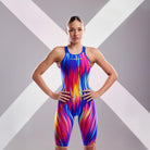 Funkita Ladies Apex Predator X Freeback Kneeskin | Event Horizon-Swimwear-Funkita-20-Event Horizon-Ashlee Grace Activewear & Swimwear Online