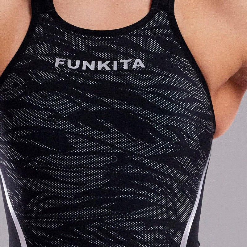 Funkita Ladies Apex Predator X Freeback Kneeskin | Night Run-Swimwear-Funkita-20-Night Run-Ashlee Grace Activewear & Swimwear Online