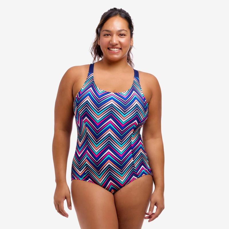 Funkita Ladies Brace Me Back One Piece | Point Out-Swimwear-Funkita-10-Point Out-Ashlee Grace Activewear & Swimwear Online